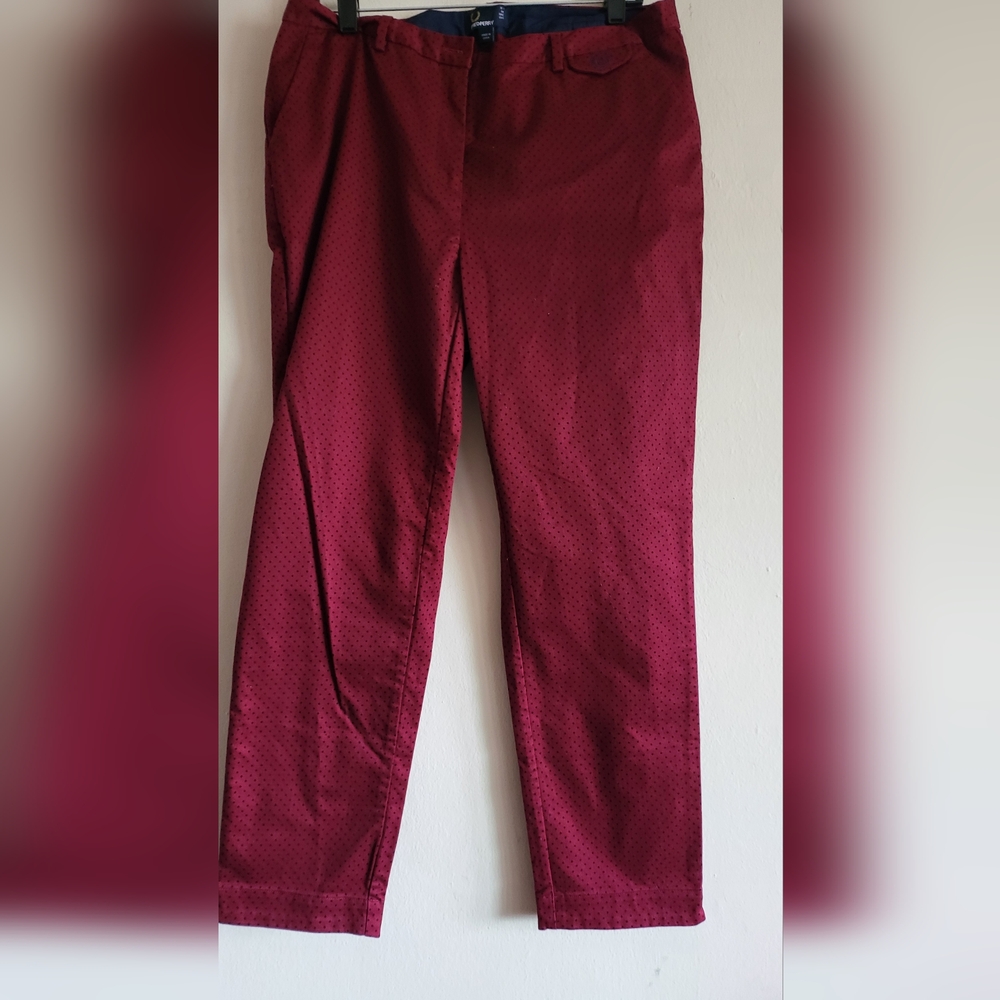 Fred Perry Dot   Chino Crop pant US sz10 Waist